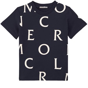 Moncler Graphic T-shirt Marinblå 4 år