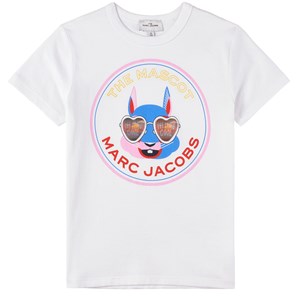 The Marc Jacobs Logo T-shirt Vit 3 år