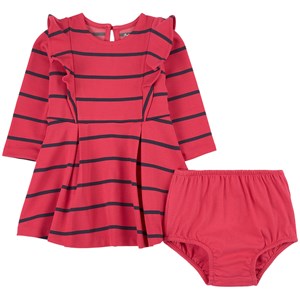 Ralph Lauren Ruffle Klänningset Sport Pink 12 mån