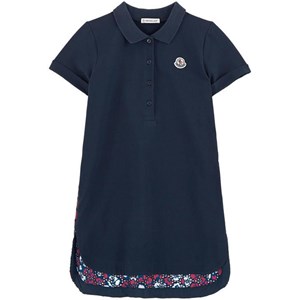 Moncler Double Pattern Pikéklänning Marinblå 10 år