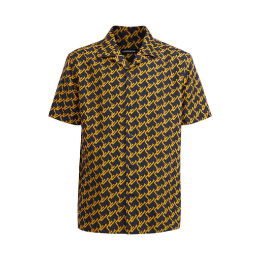 Elio Geo Print Resort Shirt