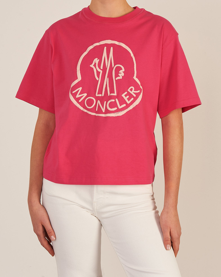 Moncler T-shirt Rosa XS