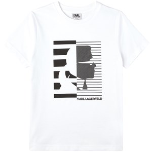 Karl Lagerfeld Kids Karl T-shirt Vit 3 år