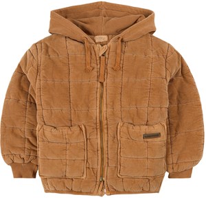 My Little Cozmo Corduroy Vadderad Jacka Caramel 4 år