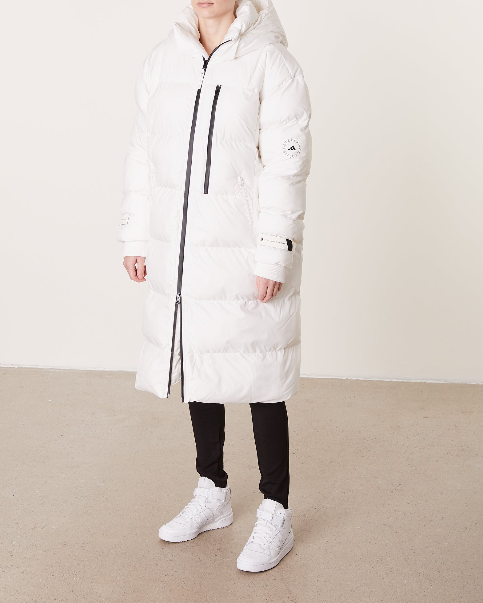 Adidas by Stella McCartney Jacka aSMC Clowhi S Vit 002