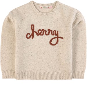 Bonpoint Cherry Tröja Beige 4 år