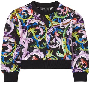Versace Baroccoflage Tröja Svart 4 år