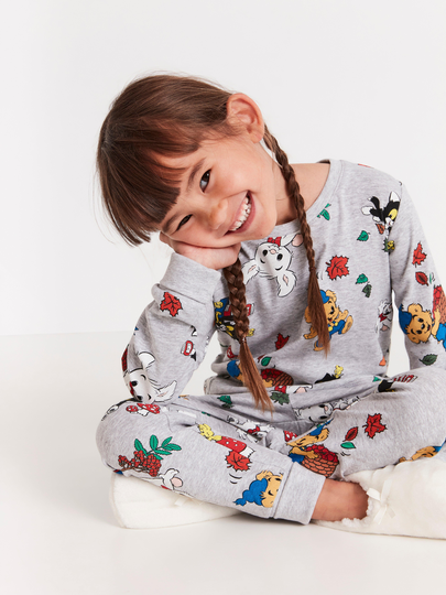 Pyjamasset med Bamse