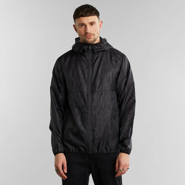 Windbreaker Skara Wood Cut Charcoal