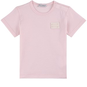 Dolce & Gabbana Logo T-shirt Ljusrosa 12-18 mån
