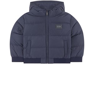 Dolce & Gabbana Branded Täckjacka Marinblå 9-12 mån