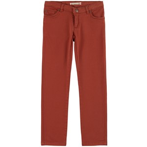 Bonpoint Terracotta Chino Trousers 4 år