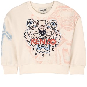 Kenzo Tiger Tröja Gräddvit 3 år