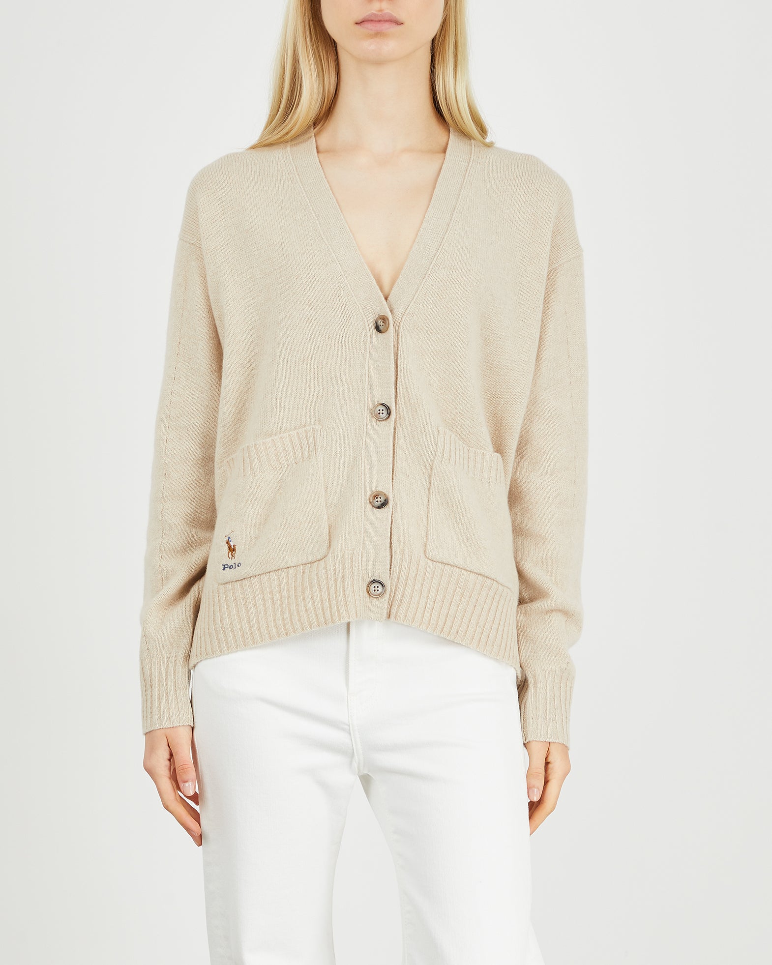 POLO Ralph Lauren Kofta Long Sleeve XS Creme 001