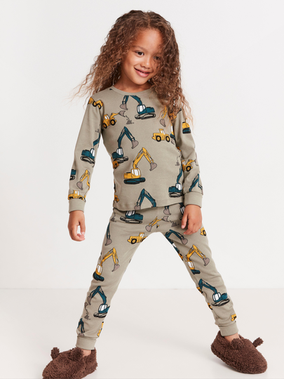 Pyjamasset med fordon