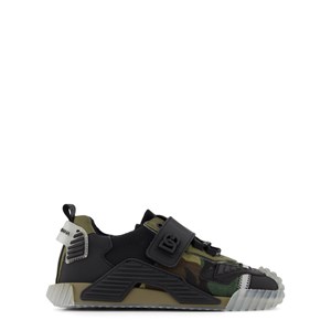 Dolce & Gabbana Camo Sneakers Gröna 30 EU