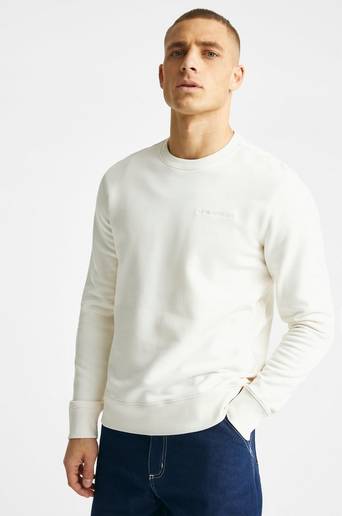J.Lindeberg Sweatshirt Throw Crew Neck Sweatshirt Vit