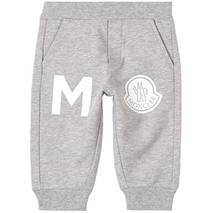 Moncler Logo Mjukisbyxor Grå 6-9 mån