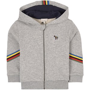 Paul Smith Junior Striped Huvtröja Grå 3 år