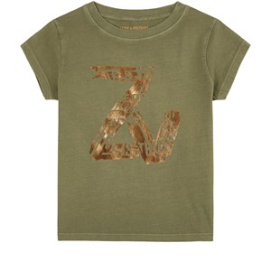 Zadig & Voltaire Logo T-shirt Grön 4 år