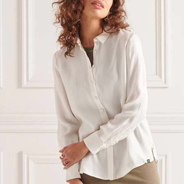 Studios L/S Cupro Shirt Shirt