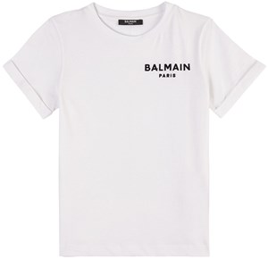 Balmain Logo Tröja Vit 6 år