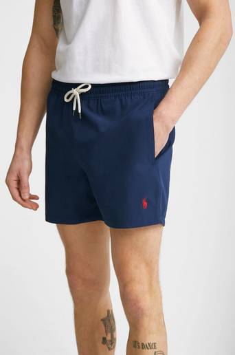 Polo Ralph Lauren Badshorts Mid Trunk Traveler Swim Short Blå