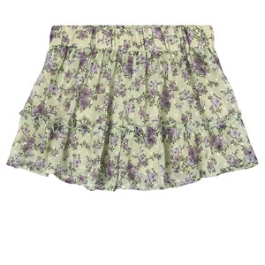 Creamie Floral Kjol Sea Foam 86 cm