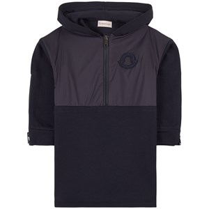 Moncler Logo Tröjklänning Marinblå 6 år