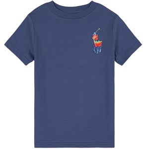Ralph Lauren Player T-shirt Marinblå 2 år