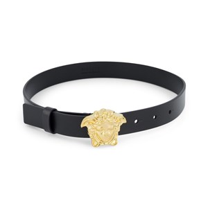 Versace Gold Medusa Skärp Svart M (68cm)