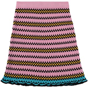 Marni Pink & Green Print Skirt 6 år