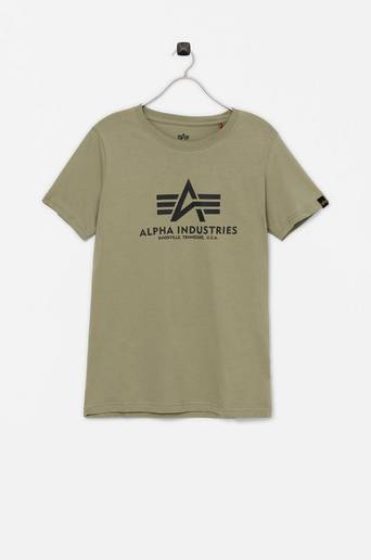 Alpha Industries T-shirt Basic T Kids/Teens Grön