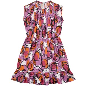 Marni Purple Print Dress 6 år
