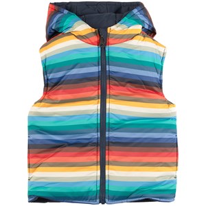 Paul Smith Junior Randig Vändbar Täckväst Flerfärgad 4 år