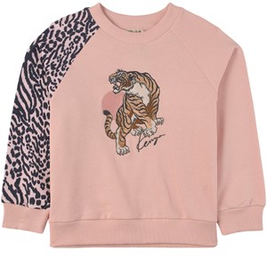 Kenzo Pink Tiger Print Sweatshirt 3 år