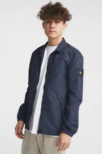 Lyle & Scott Jacka Mineral Pocket Shacket Svart