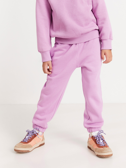 Oversized sweatpants med borstad insida