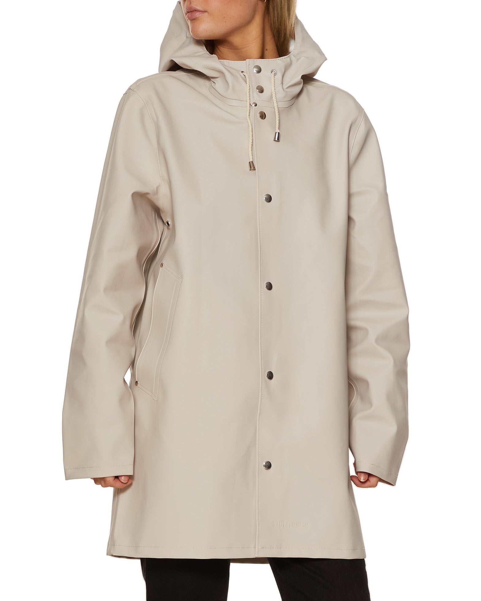 Stutterheim Regnrock Stockholm XXS Offwhite 000