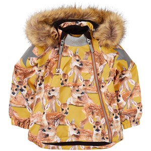 Molo Hopla Faux Fur Jacka Fawns 98 cm (2-3 år)