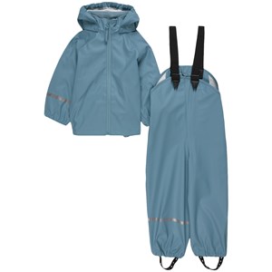 Celavi Basic Regnställ Smoke Blue 80 cm (9-12 mån)