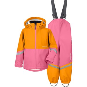 Didriksons Waterman Kids Regnställ Sweet Pink 80 cm (9-12 mån)