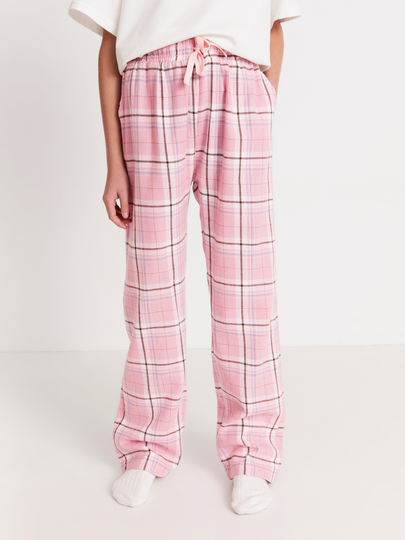 Rutig pyjamasbyxa i flanell