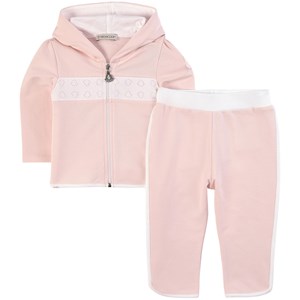 Moncler Branded Mjukisset Rosa 6-9 mån