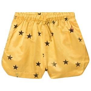 The Animals Observatory Silky Duck Bermuda Shorts Yellow Stars 2 år