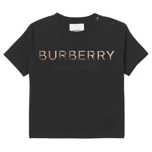Burberry Eugene Logo T-shirt Svart 18 mån