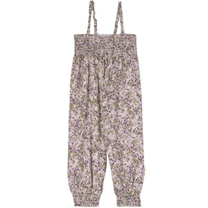 Creamie Blommig Jumpsuit Lila 80 cm