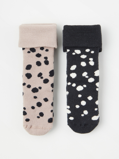 2-pack mönstrade strumpor