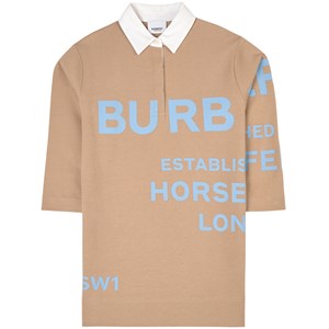 Burberry Logo Pikéklänning Beige 10 år