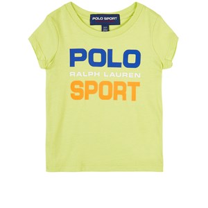 Ralph Lauren Logo T-shirt Neongul S (7 years)